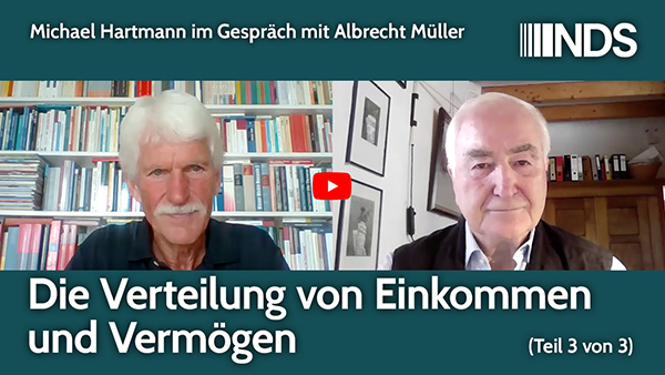 Michael Hartmann im Gespräch mit Albrecht Müller (Teil 3/3)