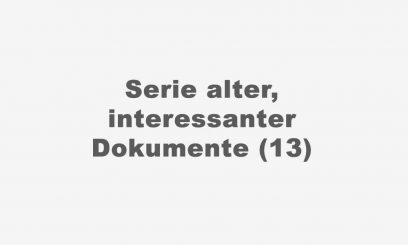 Dokumente der Verständigung und der beginnenden neuen Konfrontation