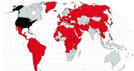 Forschungsdienst des Kongresses: USA haben seit 1991 weltweit 251 militärische Interventionen durchgeführt – seit 1798 waren es 469