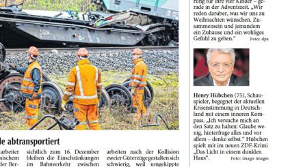 Auch Schauspieler Hübchen hat erkannt: Ohne Manipulation läuft nichts in dieser Welt