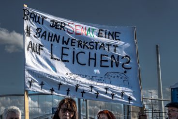 Bahnwerkstatt auf dem „Russenfriedhof“ – die Entscheidung steht kurz bevor