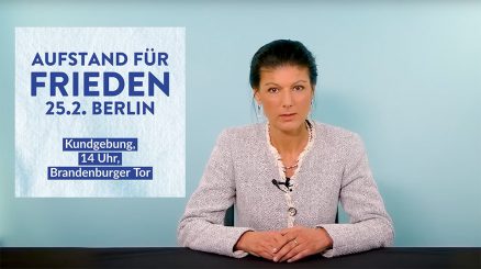 „Rechtsoffene“ Veranstaltung für Verhandlungen und Frieden oder: Doppelstandards der „rechtsoffenen Kriegstrommler“?