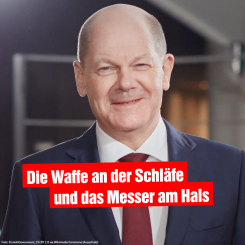 Die Waffe an der Schläfe und das Messer am Hals