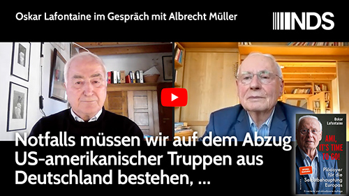 Notfalls müssen wir auf dem Abzug US-amerikanischer Truppen aus Deutschland bestehen, …