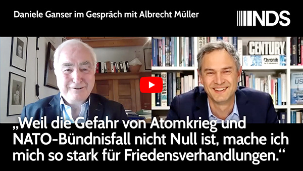 Daniele Ganser im Gespräch mit Albrecht Müller