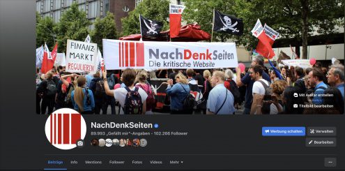 Shadow Banning – Facebook lässt die NachDenkSeiten verschwinden
