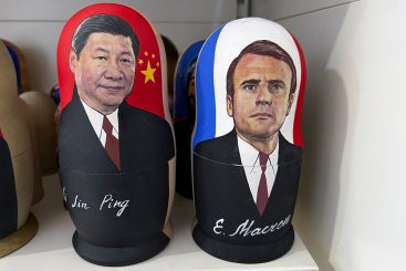 Macron in China, Hysterie im Westen