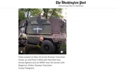 „Keine Erkenntnisse“ – Bundesregierung widerspricht Angaben von US-Regierung und zahlreichen Medien zur Bewaffnung von Neonazi-Milizen mit NATO-Material