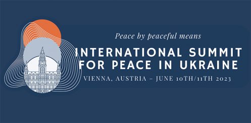 Bericht vom Internationalen Gipfeltreffen in Wien für den Frieden in der Ukraine. Kongress ruft weltweit zum Handeln auf