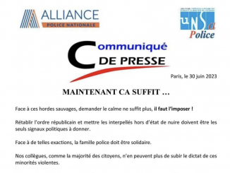 Französische Polizeigewerkschaften: Heute sind wir im Krieg gegen „Schädlinge“ und „wilde Horden“, morgen im Widerstand