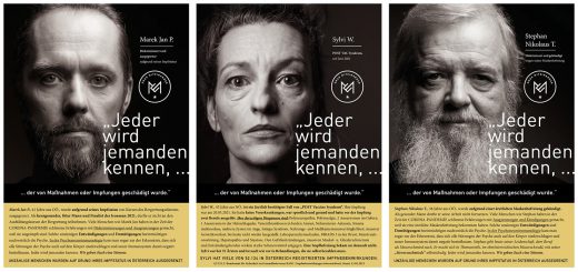 Österreichische Kampagne „Jeder wird jemanden kennen“ fordert Aufarbeitung der Corona-Zeit, der Maßnahmen und deren Folgen
