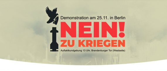 Es ist an der Zeit: Bundesweiter Protest gegen Krieg und das soziale Desaster