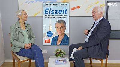 Gabriele Krone-Schmalz und Albrecht Müller im Gespräch