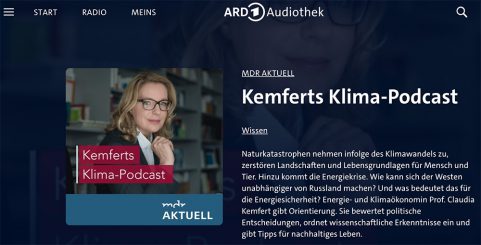 Prof. Dr. Claudia Kemfert – Wissenschaftlerin neuen Typs