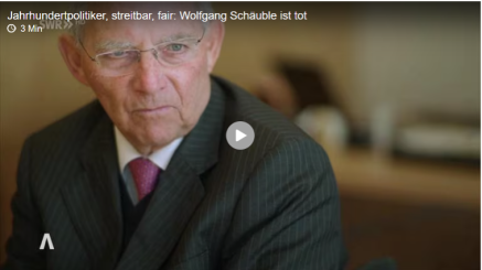 „Peinlich, wie der Schäuble hochgejubelt wird“