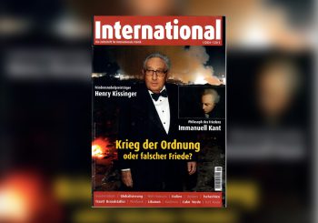 International – Herausgegeben von Fritz Edlinger. Bewundernswert.