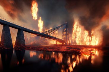 Die Zerstörung der Krim-Brücke wäre der Kriegseintritt Deutschlands