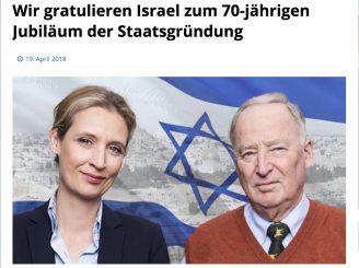 Die AfD, Israel, Antisemitismus und die Muslime – Denkfehler und taktische Auslassungen bestimmen die Debatte