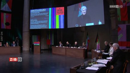 „Zunächst dachte ich, in Wien steht die Regierung wirklich vor Gericht. Bis ich merkte, es war nur ein Theaterstück“