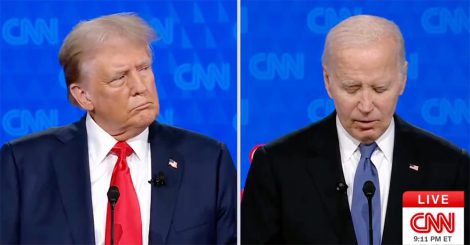 Herrschaft der Mumien: Anmerkungen zum TV-Duell zwischen Biden und Trump