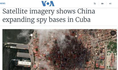 „Chinesische Basen auf Kuba“ – US-Medien schlagen Alarm wegen angeblicher Spionagekooperation zwischen Peking und Havanna