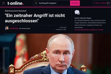 „Wir sind gut beraten, unsere Vorbereitung zu beschleunigen und kriegsnah auszubilden“ – ein journalistisch unverantwortliches Interview