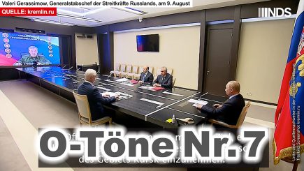 O-Töne: Ukraine greift russisches Gebiet Kursk an