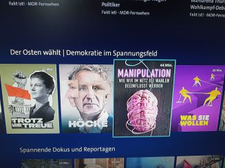 Feuerwerk der Stimmungsmache in der ARD-Mediathek – Thema Wahlen im Osten