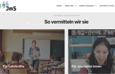 Journalismus macht Schule