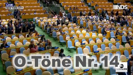 „Und die Lage verschlimmert sich weiter“: O-Töne zur Debatte bei der Vollversammlung der Vereinten Nationen