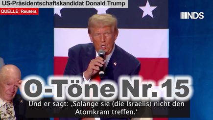 „Solange sie nicht den Atomkram treffen“ – O-Töne zu nahendem Showdown zwischen dem Iran und Israel