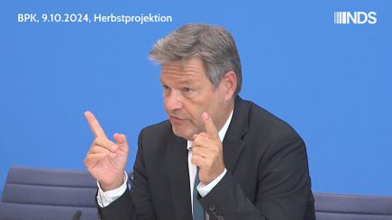 Habeck zu negativen Wirtschaftsdaten: „Deutschland ist ein Land voller Stärken und voller Stärke“