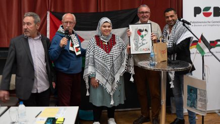 Bremer Innensenator besucht propalästinensische Veranstaltung