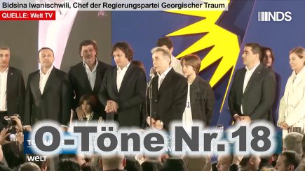 „Die Opposition hat keine Chance …“ – O-Töne zur Parlamentswahl in Georgien
