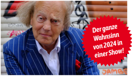 Arnulf Rating: Warum ich weiter Kabarett mache. – Plus Termine