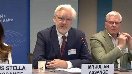 Die gesamte Rede von Julian Assange vor dem Europarat in deutscher Übersetzung