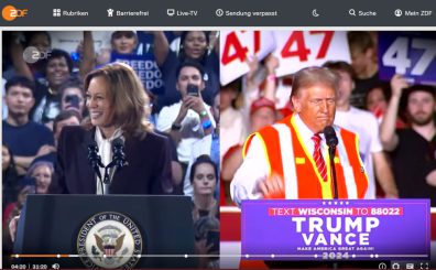 Das ZDF ist offensichtlich der besonders markante Vasall der USA in Deutschland