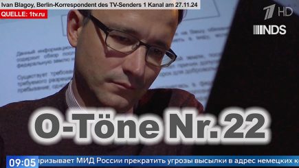 Zahn um Zahn: O-Töne zu gegenseitigen deutsch-russischen Journalistenausweisungen