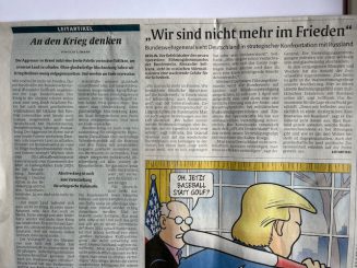 Kriegstreiber haben Oberwasser