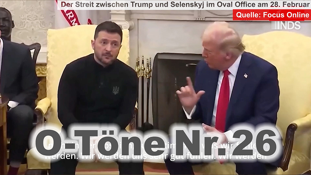 „Sie haben keine Karten in der Hand“: O-Töne zum Clinch zwischen Trump und Selenskyj – Wie geht es weiter in der Ukraine?