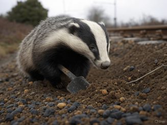 Dachs statt DAX. Deutsche Bahn ergibt sich Inkompetenz, Wetter und Getier