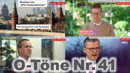 „Wie die Faust aufs Auge“ – O-Töne zum „Russland“-Manifest der SPD
