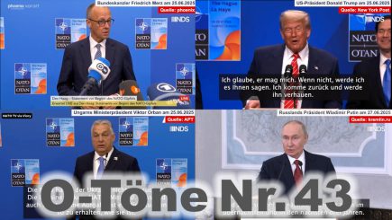 „Russland ist zu schwach“ – O-Töne zum NATO-Gipfel in Den Haag