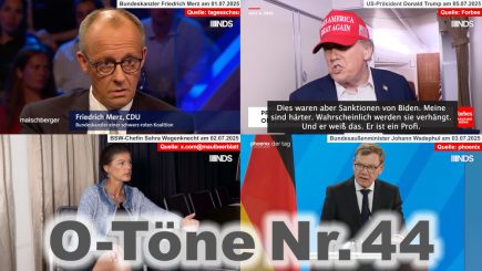 „Russland greift uns heute schon an“ – O-Töne zu Trumps möglichen Sanktionen und Berlins „Paradigmenwechsel“ im Ukraine-Krieg