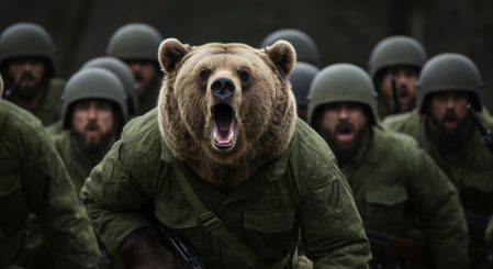 Na ja … weil es eben der Russe ist