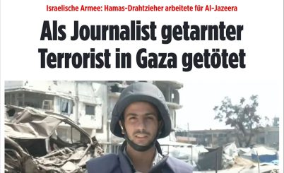 Journalisten-Morde in Gaza – die BILD sollte sich schämen