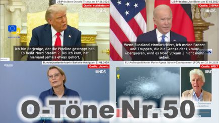 „Nord Stream 2 war die Pest“ – O-Töne zur Festnahme eines mutmaßlichen Drahtziehers der Nord-Stream-Sabotage