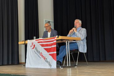 Pleisweiler Gespräch „Vom Jetpiloten zum Pazifisten“ war interessant