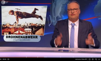Heute-Show: Lauwarme Witze und harte Drohnen-Propaganda gegen „Putins Filialen in Deutschland“