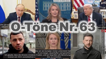„Entweder so oder gar nicht“ – O-Töne zum neuen „Friedensplan“ für die Ukraine